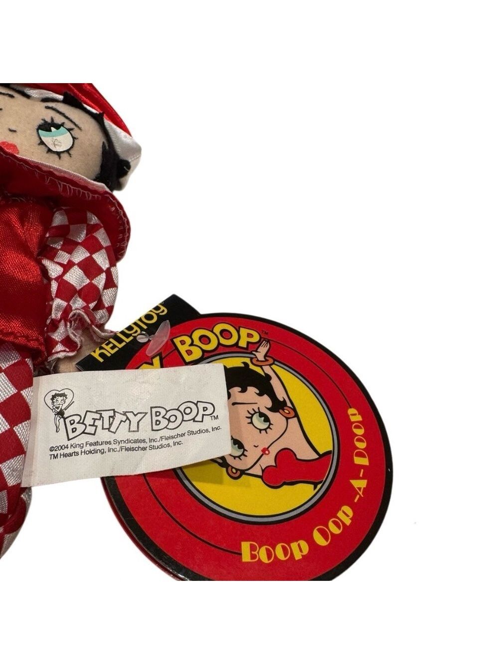 Betty Boop  2004 Jester Clown Rag Doll - Picture 7 of 11